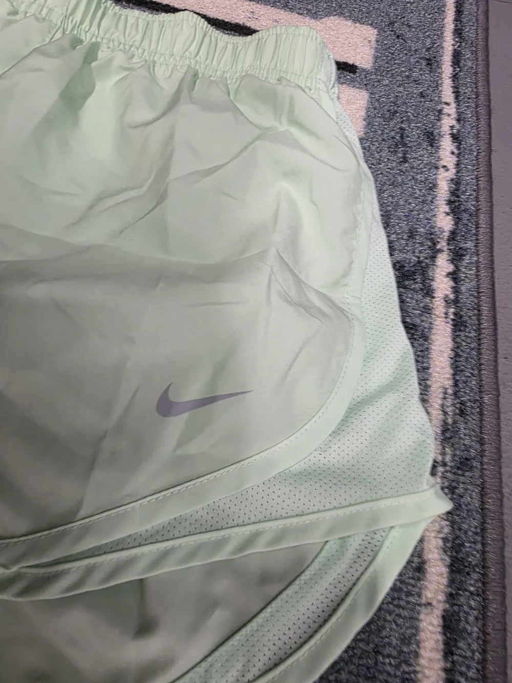 Nike Light Mint Athletic Running Shorts
